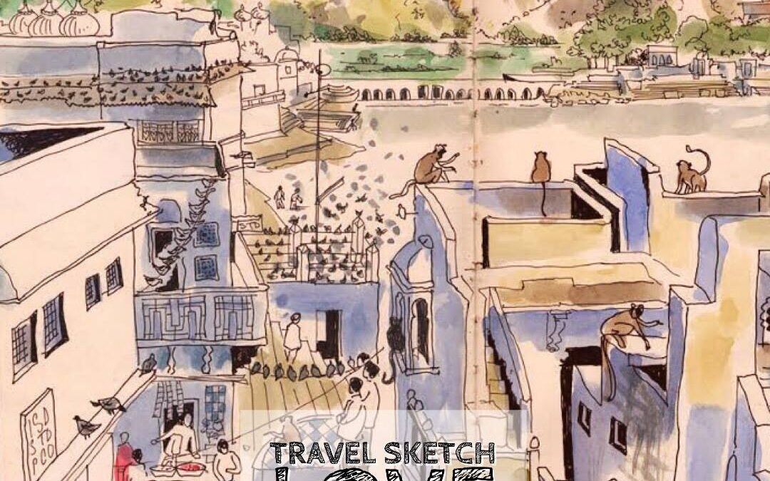 LOVE Travel LOVE Sketching!!